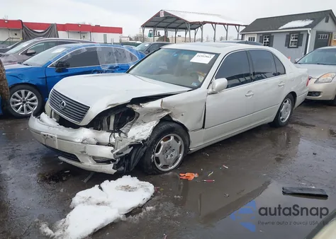 2002 Lexus Ls 430 from USA, damaged, VIN JTHBN30F320053809